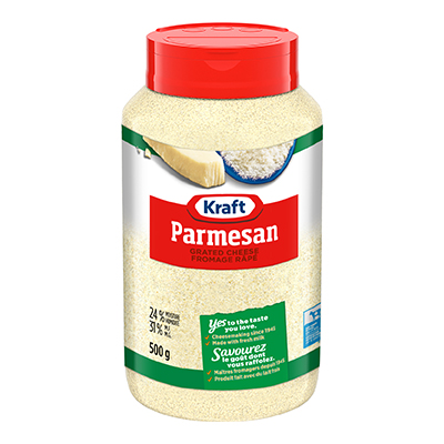Kraft 100 % Fromage Parmesan râpé finement 500 g
